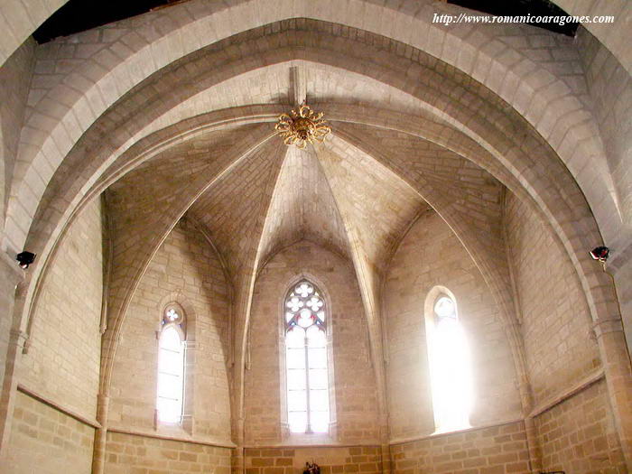 DETALLE DE LA BVEDA DE LA CABECERA